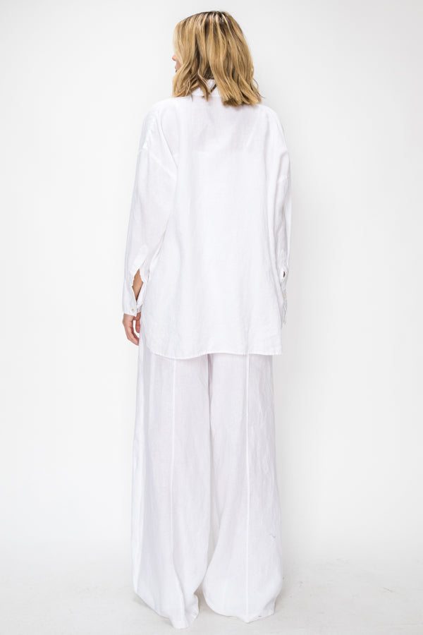 long sleeved shirt and pants ( White)