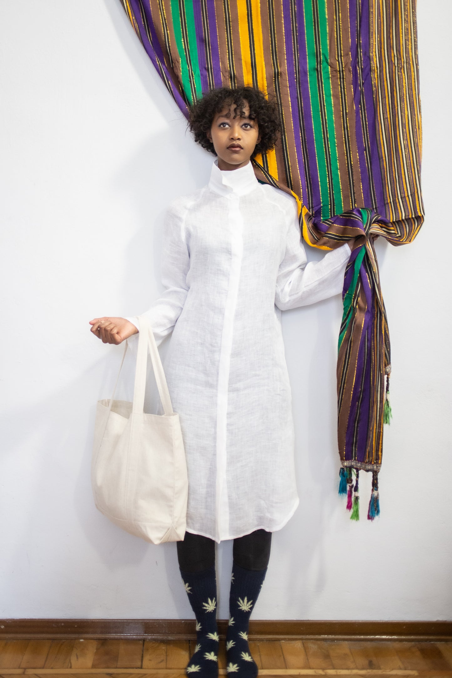 Raglan Long Sleeve Dress Shirt